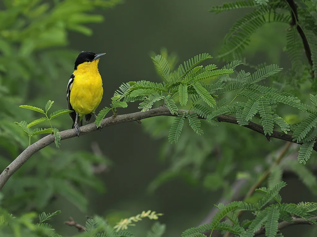 白尾雀鹎(Aegithina nigrolutea)