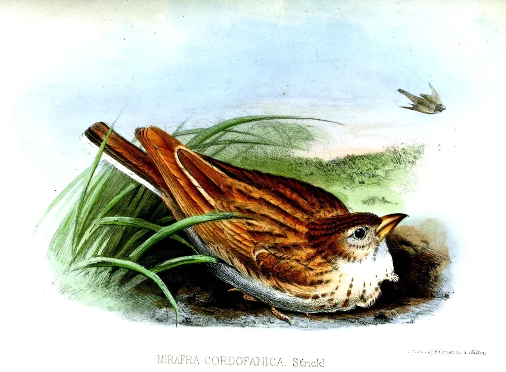 金歌百灵（Mirafra cordofanica）