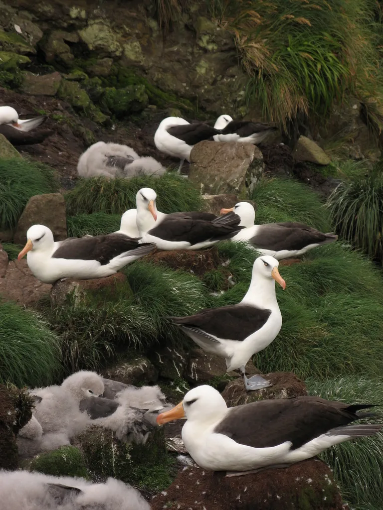 黑眉信天翁(Thalassarche melanophris)