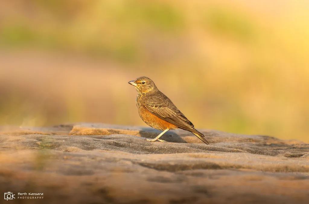 棕尾漠百灵（Ammomanes phoenicura）