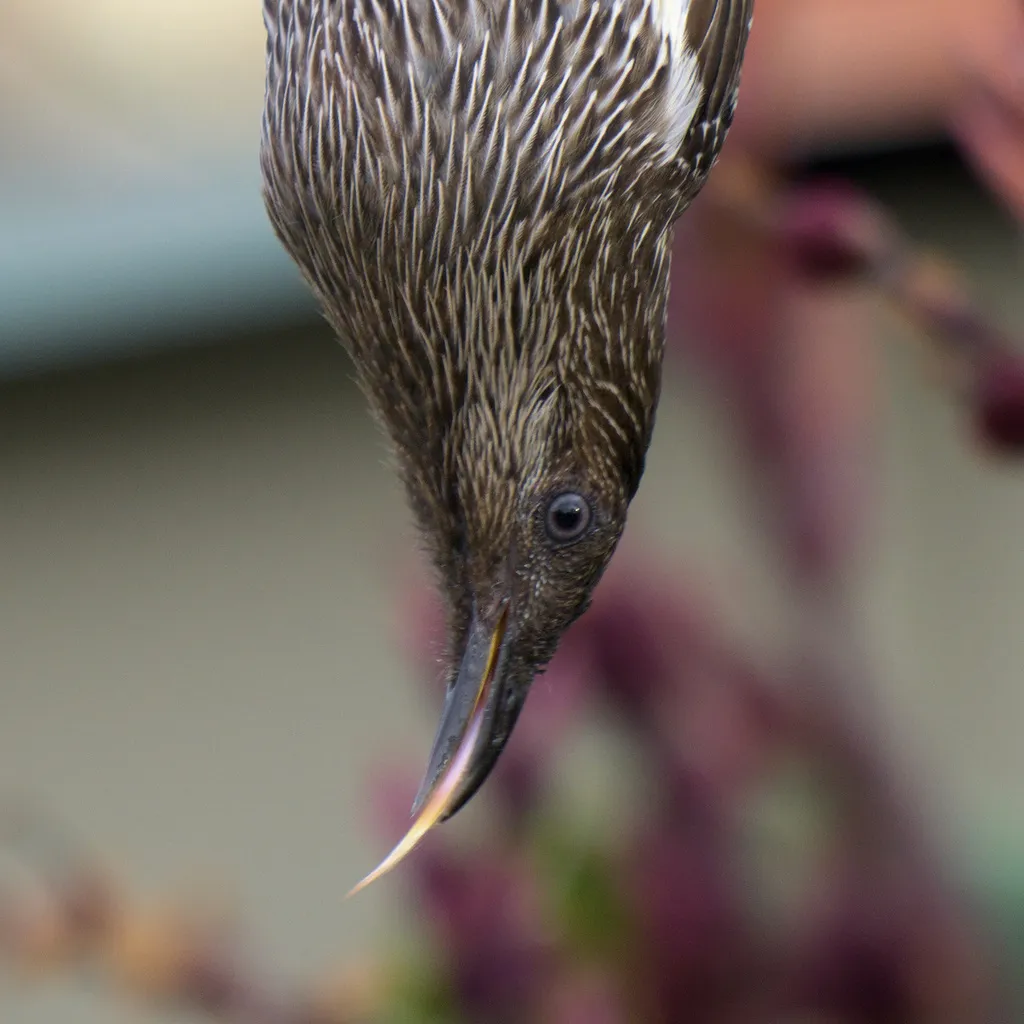 灰颊垂蜜鸟(Anthochaera chrysoptera)