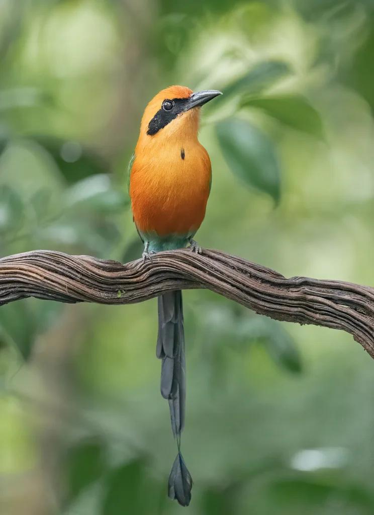 棕翠鴗（Baryphthengus martii）
