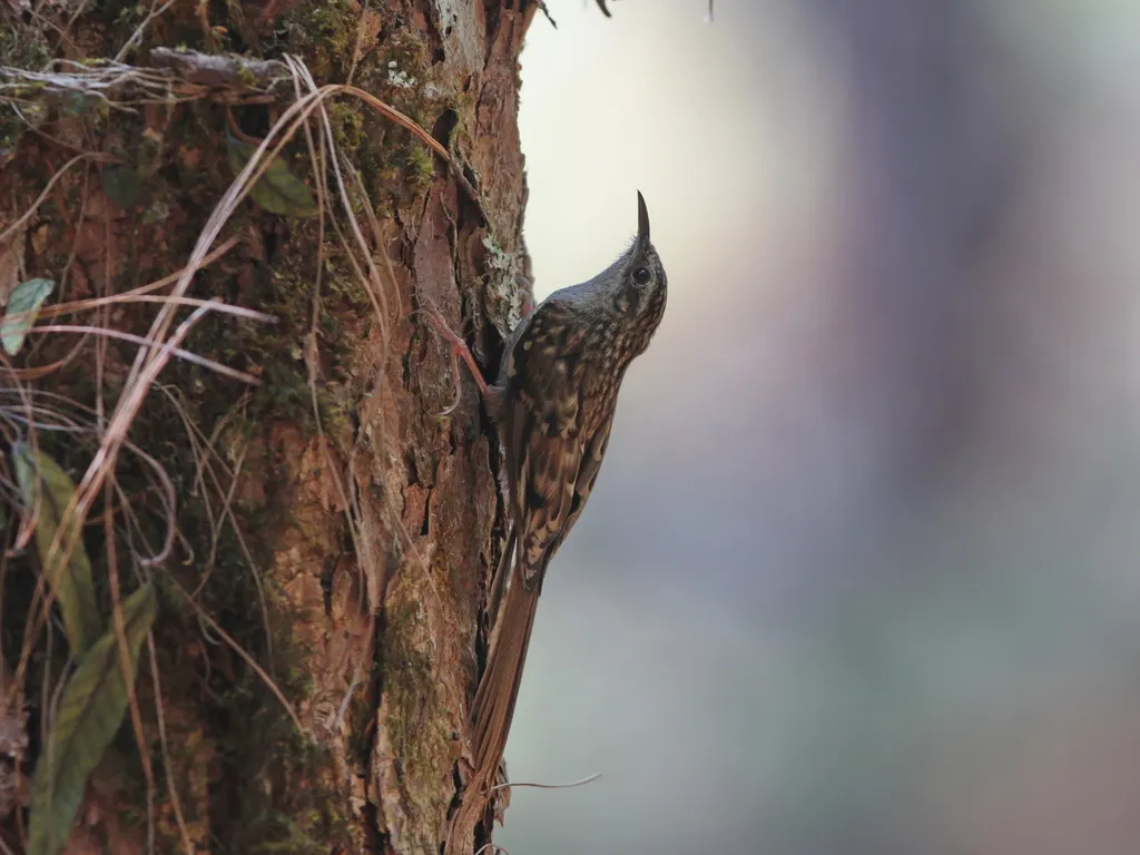 休氏旋木雀(Certhia manipurensis)
