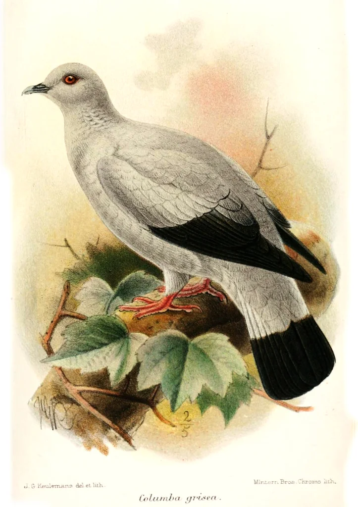 银鸽(Columba argentina)