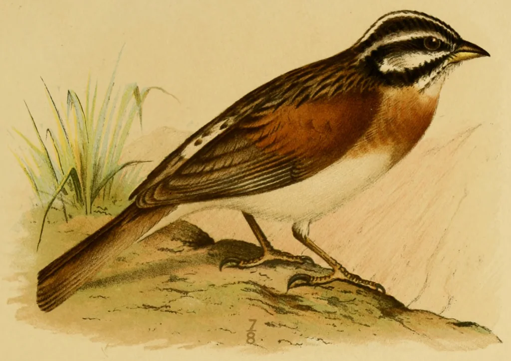 索岛鹀(Emberiza socotrana)