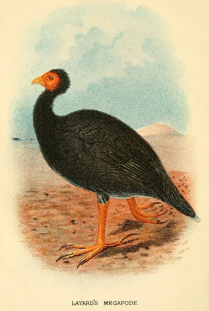 瓦努阿图塚雉(Megapodius layardi)