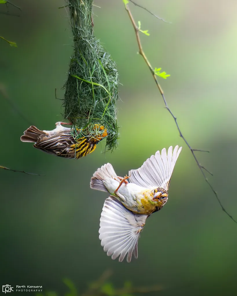黄胸织雀(Ploceus philippinus)