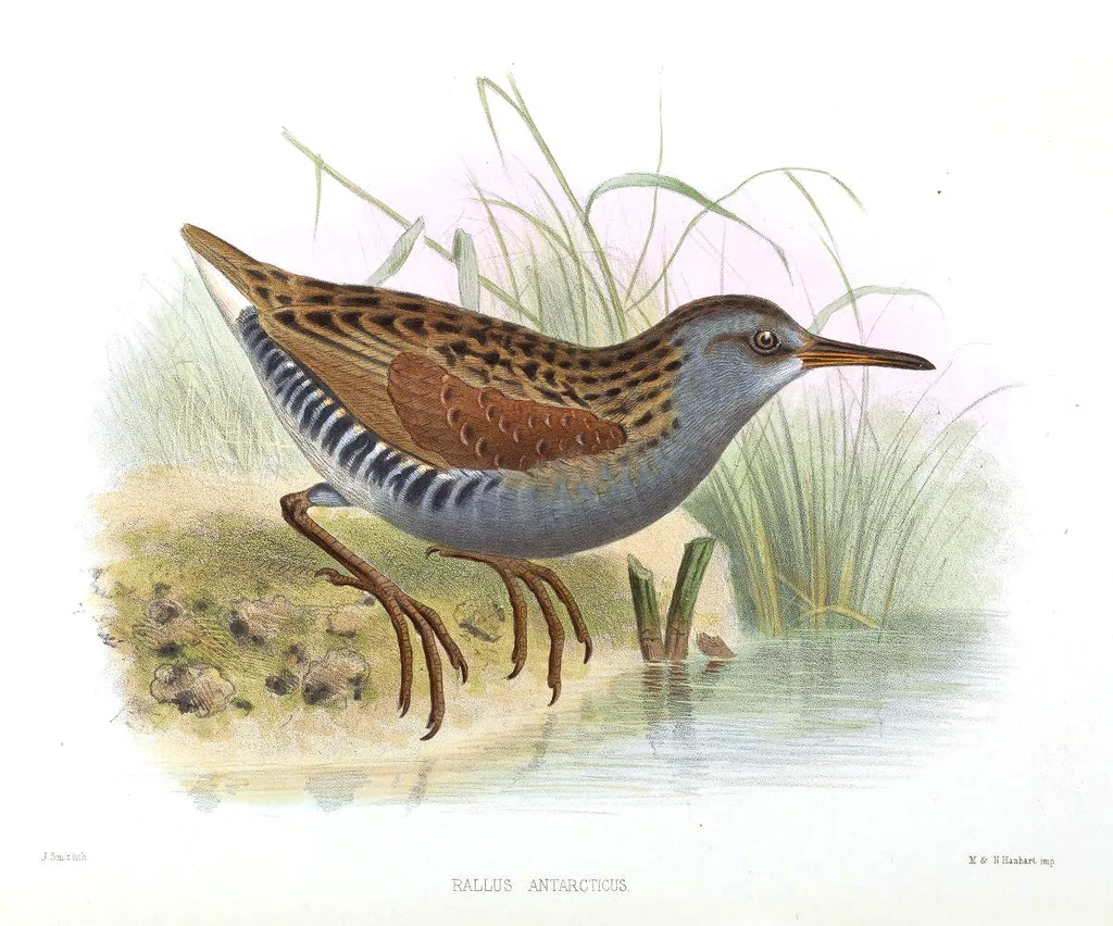 火地岛秧鸡(Rallus antarcticus)