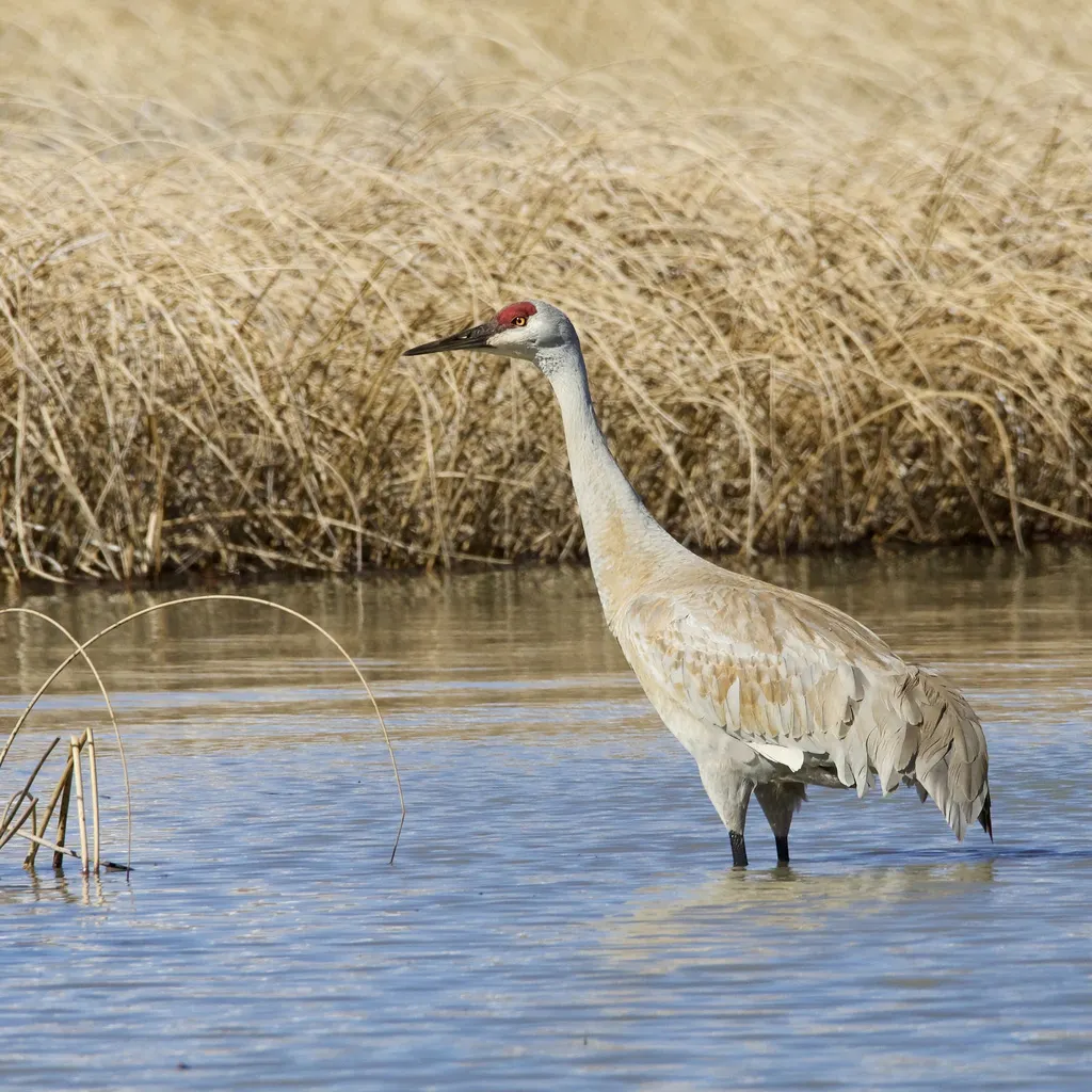 沙丘鹤(Antigone canadensis)