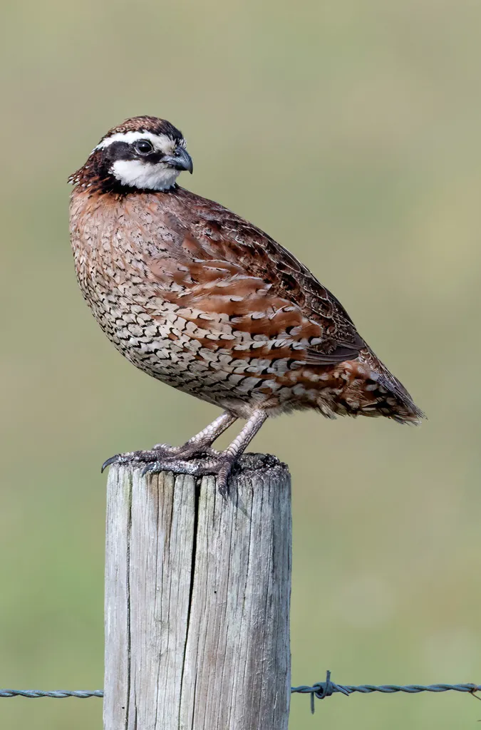山齿鹑(Colinus virginianus)