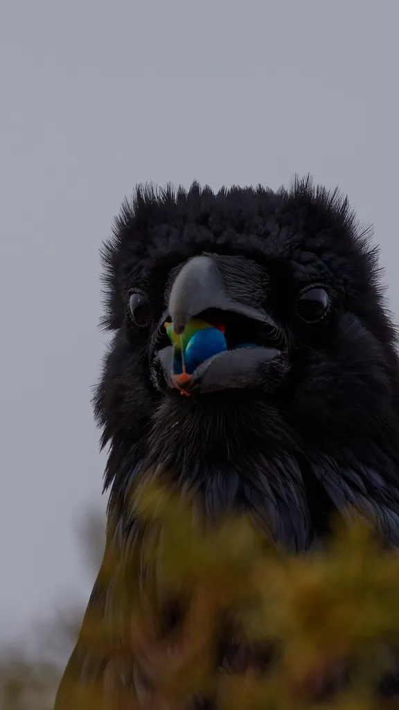 渡鸦(Corvus corax)