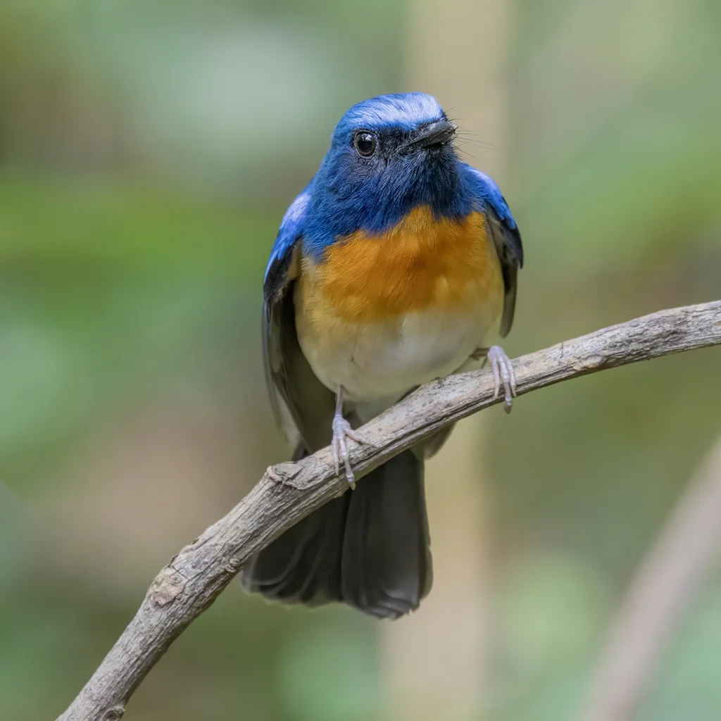 海南蓝仙鹟(Cyornis hainanus)