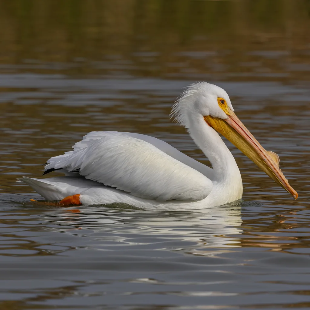美洲鹈鹕(Pelecanus erythrorhynchos)