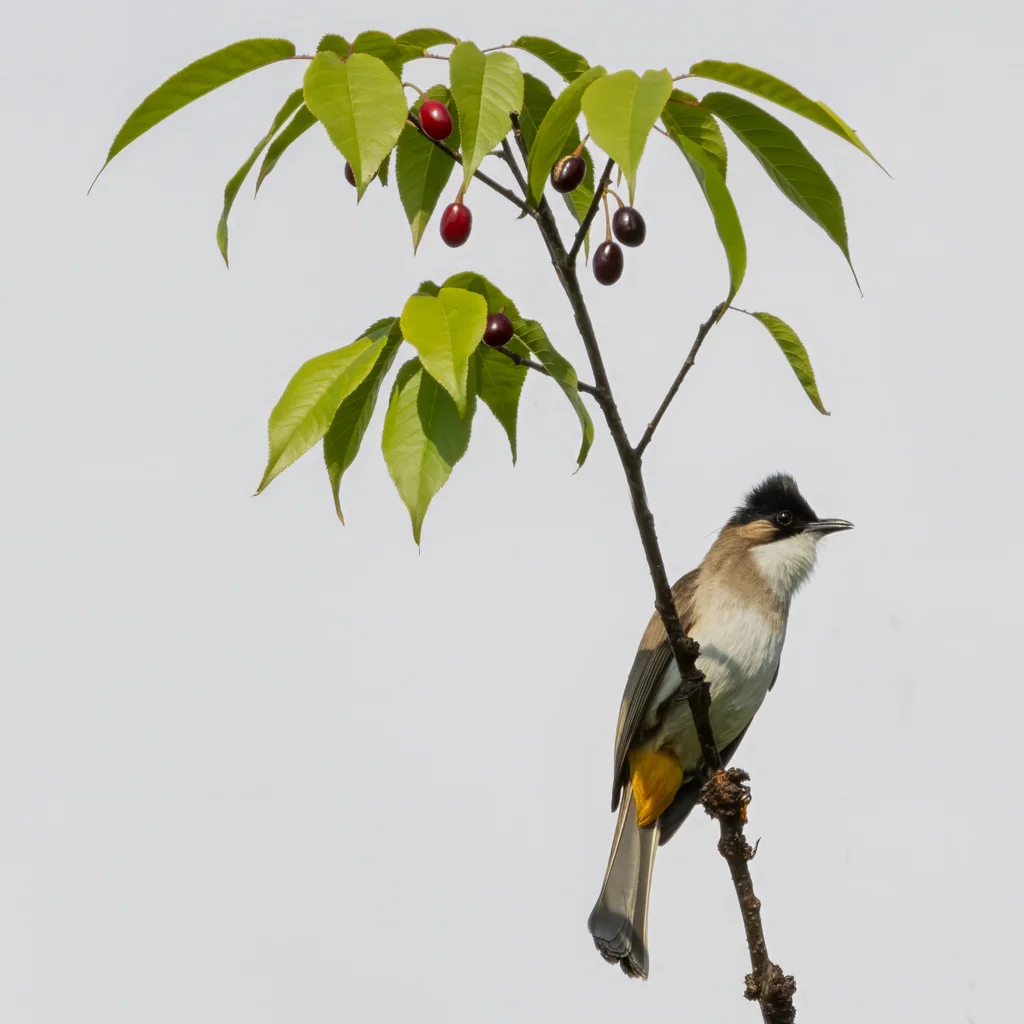 黄臀鹎(Pycnonotus xanthorrhous)