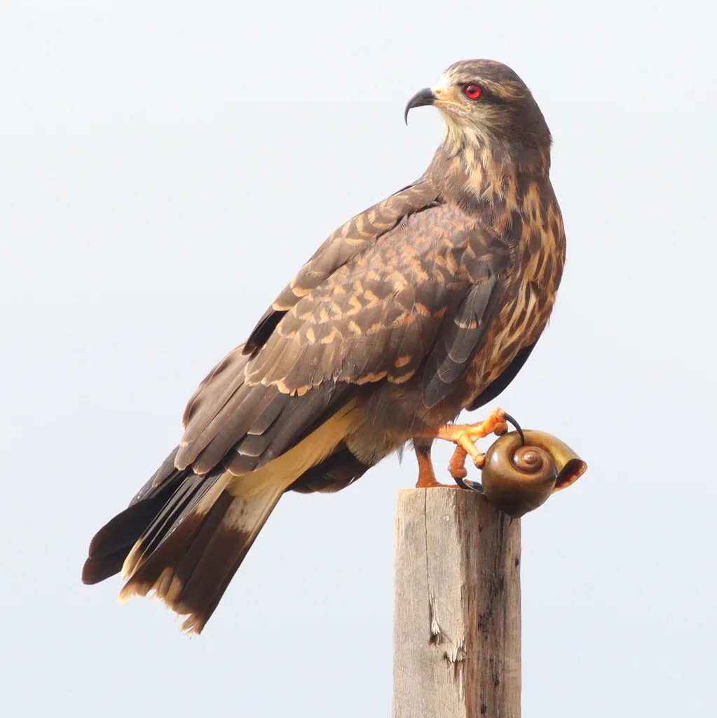 食螺鸢(Rostrhamus sociabilis)